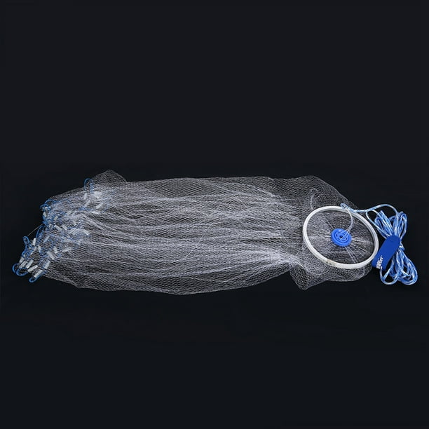 Red de Pesca de Nailon Monofilamento NikouMX de 2,4 m para Exteriores
