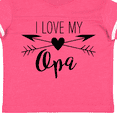 thumbnail image 4 of Inktastic I Love my Opa heart and arrows Boys or Girls Toddler T-Shirt, 4 of 5