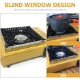 thumbnail image 3 of unbranded 2Ud Protector Antiviento Portátil Plegable Para Cocina Y Camping En Color Plateado Resistente Y, 3 of 8