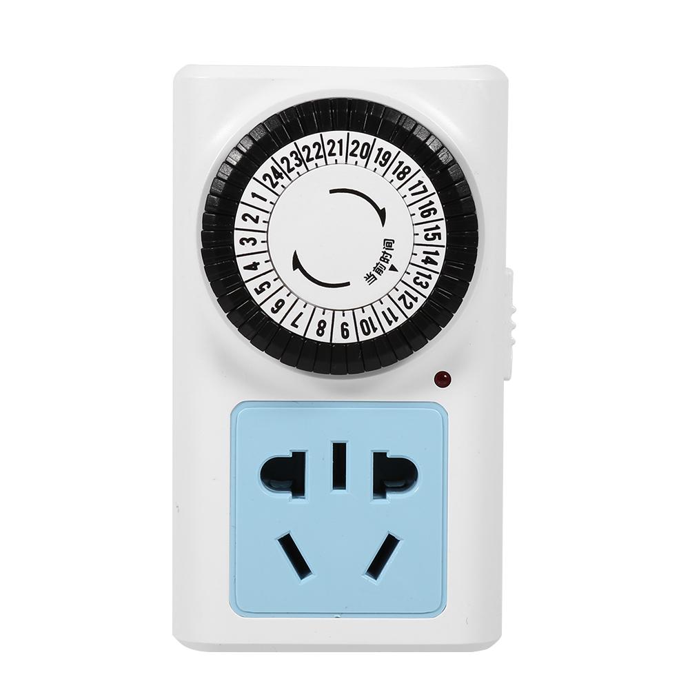 Mgaxyff Energysaving Socket,Timer Socket,24 Hour Electrical Mechanical