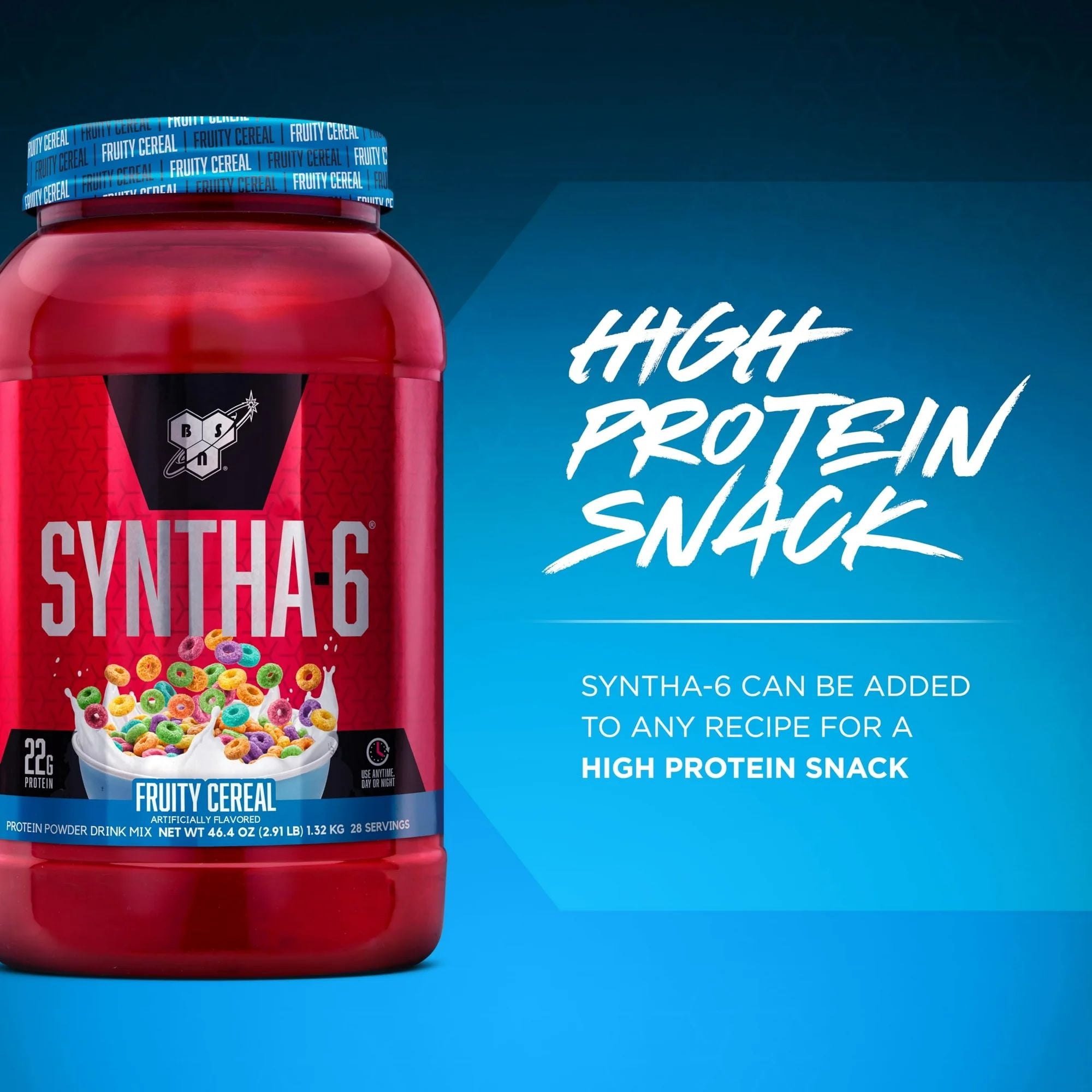 BSN SYNTHA-6 Whey Protein Powder with Micellar Casein Fruity