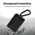 thumbnail image 4 of Para DJI Mic Mini Silicone Case Protectora Cubierta Micrófono Inalámbrico (negro), 4 of 8