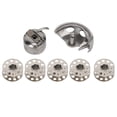 thumbnail image 2 of Bobbin Kit, Durable Bobbins Kit Old Style Sewing Machine Bobbin, For DIY Handmade Household Sewing Machine Sewing Machines Replacement, 2 of 8
