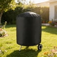 thumbnail image 2 of Osdhezcn Outdoor Dust Heavy Duty Grill Cover Rain Protective Outdoor Barbecue Cover Round BBQ Cover Replacement Waterproof, 2 of 10