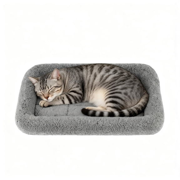 NAMSAN Cat Bed Kitten Bed Cosy Soft Small Dog Cushion Sleep Washable Bed for Cat's Nest/ Cave/Sofa( 22'' X 16'')
