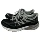 thumbnail image 3 of New Balance 990 Running Shoes Men’s 13 2E EE Wide Black WhiteGray Sneakers, 3 of 5