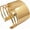 B hollow, variant on Gold Plated Long Hollow Layered Multicyclic Wire Wrap Cuff Bracelets Punk Geometric Wide Refacing Polish Glossy Open Adjustable Wrist Bangle for Women Girls Cool Jewelry