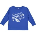 thumbnail image 3 of Inktastic Someone in Maryland Loves Me Boys or Girls Long Sleeve Toddler T-Shirt, 3 of 5