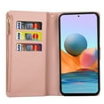 thumbnail image 4 of Decase for Google Pixel 8 Sparkle Bling Glitter Wallet Case, Magnetic Flip Cover with Zipper, Wrist Strap, Card Slot, Kickstand - Shockproof Protection for Girls & Ladies,Rosegold, 4 of 7