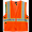 Orange, variant on Bass Creek Outfitters Men's Reflective Safety Vest - High Visibility Mesh Work Vest for Men (M-XXL)