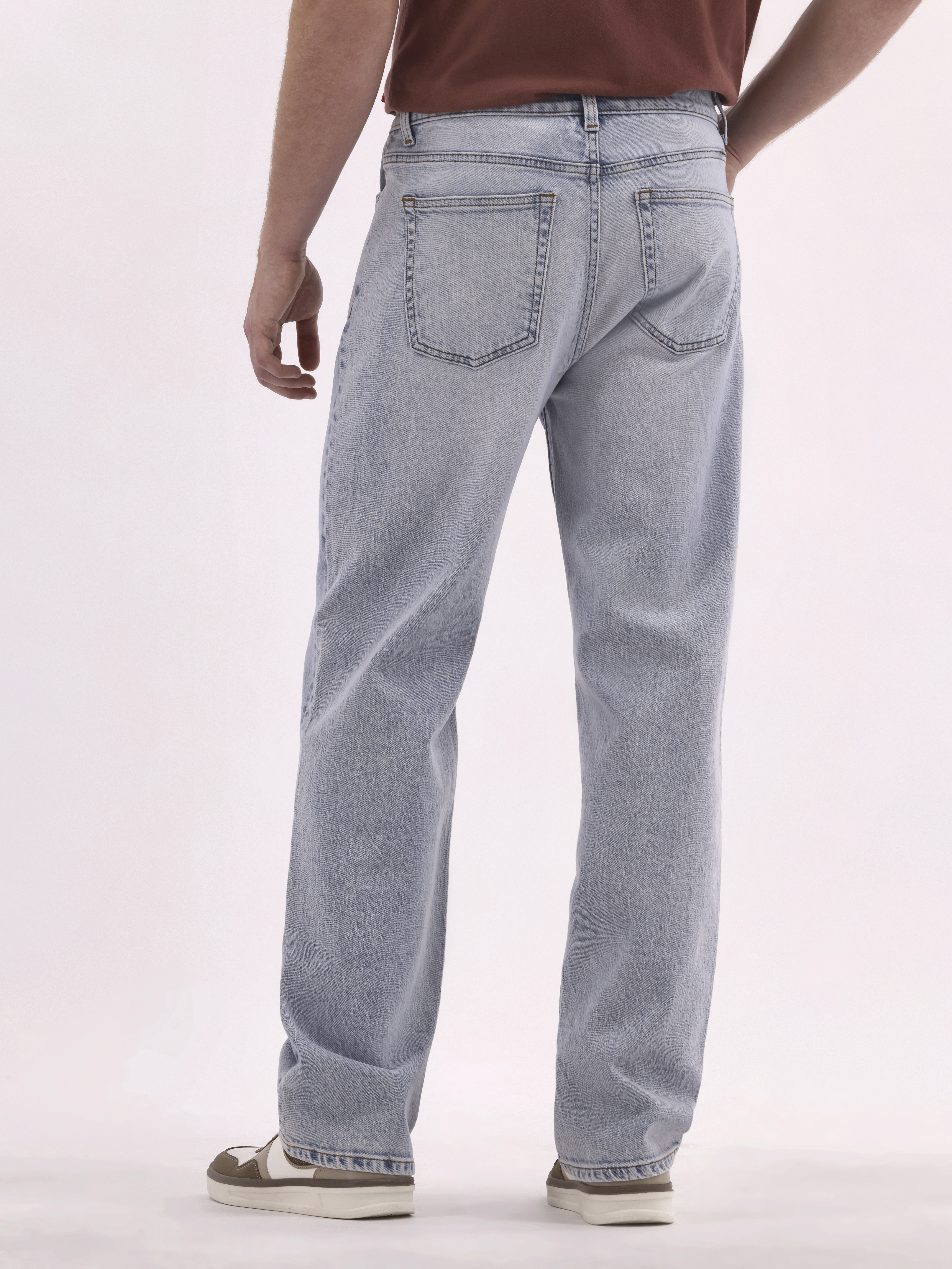 No Boundaries Men's & Big Men's Loose Fit Jeans with Stretch