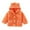 Orange, variant on Mercatoo Kids Boys Long Sleeve Hooded Jacket 𝐅𝐥eece Buttons Thick Coat Outer Outwear Spring Jackets for Toddler Girls