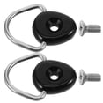 thumbnail image 5 of KAKOWELY kayak bungee kit 2pcs Kayak D-Rings Kit Canoe Boat Fishing Rigging D-Rings Sailing Camping Hardware Accessories With Screw Safety Deck Loop Mounting Tie Down Buckles, 5 of 5