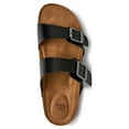 thumbnail image 2 of Time and Tru Women's Two Band Slide Sandals, 2 of 7