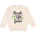 thumbnail image 2 of Inktastic Though She Be but Little She is Fierce Shakespeare Toddler Sweatshirt, 2 of 4