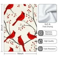 thumbnail image 3 of 2 Pcs Funny Kitchen Towels,Cardinals on Branches Microfiber Dish Towels,Kitchen Tea Towels,Kitchen Towel Set (18" X 26"), 3 of 3