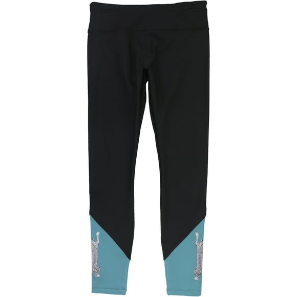 L.A.M. Womens Jordan Core-Control Stretch Compression Athletic Pants, Black, Large