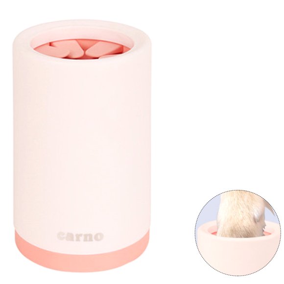 Amdohai Pet Paw Cleaner Cup Dog Paw Washer Brush Silicone Dog Feet Cleaner Muddy Paw