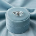 thumbnail image 2 of Cross & Heart Baptism Ring 925 Sterling Silver Christian Jewelry Gift for Her, 2 of 5