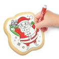 thumbnail image 4 of Corso's Cookies Merry Christmas  Cookie Coloring Kit by Color-a-Treat, 12oz, Includes 6 Individually Wrapped Sugar Cookies and 4 Food Coloring Markers, 4 of 6