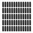thumbnail image 2 of 100 Piezas Tapas de Goma para Extremos 4 Mm ID PVC Cubierta Tapa Perno Tubo Redondo Protectores Rosca Negro, 2 of 5