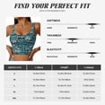 thumbnail image 5 of Goofa Modern Excavator Printed Sports Bras for Women, High Impact Running Bra Workout Crop Tank Tops Longline Sports Bra Push up-Medium, 5 of 9