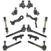 TRQ Ball Joint Tie Rod Ends Sway Bar Link Pitman Idler Arm 14pc Kit Set 4WD PSA58773