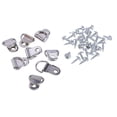 thumbnail image 4 of 200x single hole mounting hooks with screws for hanging picture frames, 4 of 8