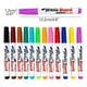 thumbnail image 3 of Set de rotuladores de pizarra blanca a base de agua | Plumas mágicas para pintura de agua borrables | Negro, rojo, azul, verde | Pack 8/12 | Secado rápido | 10ml | Fácil de limpiar | Para dibujo, 3 of 7