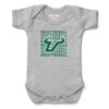 Infant Chad & Jake Heather Gray South Florida Bulls Retro Bodysuit