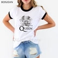 thumbnail image 2 of Camiseta Vintage de Freddie Mercury para mujer, ropa de la banda de la Reina, camiseta de Hip Hop para mujer, camiseta Hipster de Rock Retro, Tops para mujer 2024, 2 of 4