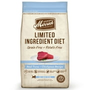 Merrick Grain-Free Limited Ingredients Diet Tuna & Chickpea Adult Dry Cat Food, 12 lb