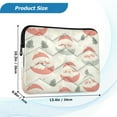 thumbnail image 3 of Laptop Inner Case 13.4x10.2In Laptop Case Is Suitable For 13-14In Laptop For Work Travel Outdoors Cute Cartoon Santa Face, 3 of 7
