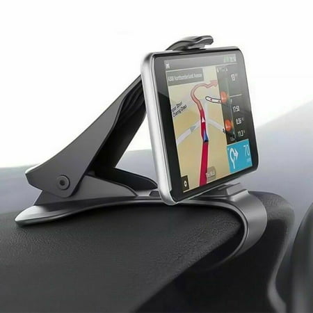 KABOER Clip On Car HUD GPS Dashboard Mount Cell Phone Holder Nonslip Stand Soft (Best Home Automation Dashboard)