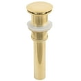 thumbnail image 1 of 2.6-in. W Stainless Steel Bathroom Sink Drain In Gold AI-20331, 1 of 3