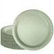 thumbnail image 4 of Vajilla desechable de Color verde salvia para fiesta, plato de papel, vaso de papel tisú, cuchillo, tenedor, cuchara, suministros para fiesta de niños, 4 of 4