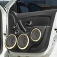 thumbnail image 2 of Unique Bargains 8'' Vehicle Audio Speaker Cover Mesh Subwoofer Horn Guard Decorative Circle Grille Protector Titanium Tone, 2 of 7