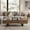 Walnut, variant on Sliding Top Coffee Table with Hidden Storage, Wood Center Table with Expandable Tabletop for Living Room, Mid Century, 42.80 x 25.20 x 15.70in, Natural
