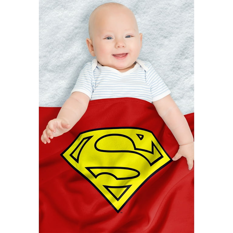 Superman baby blanket hotsell