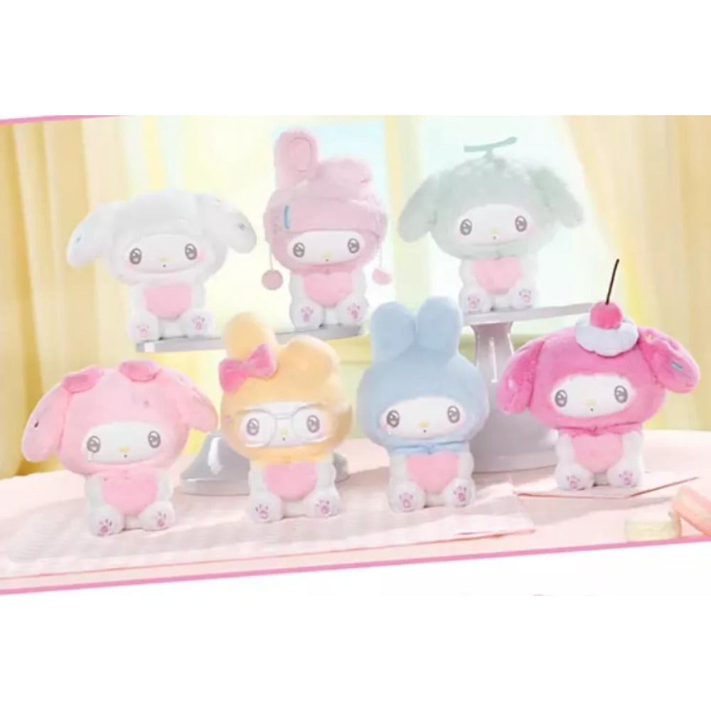 TOPTOY Sanrio My Melody 50th Anniversary Milk Candy Series Plush Blind Box Toy-