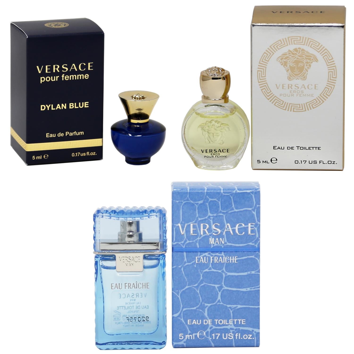 Versace 香水アソートセット5点　新品 Amazon.com : Versace Women's Fragrance Collection 5 Piece