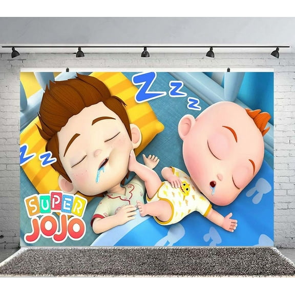 Bebefine Backdrop Banner Party Supplies Poster Movie Theme Background for Photography Kids Birthday Decorations