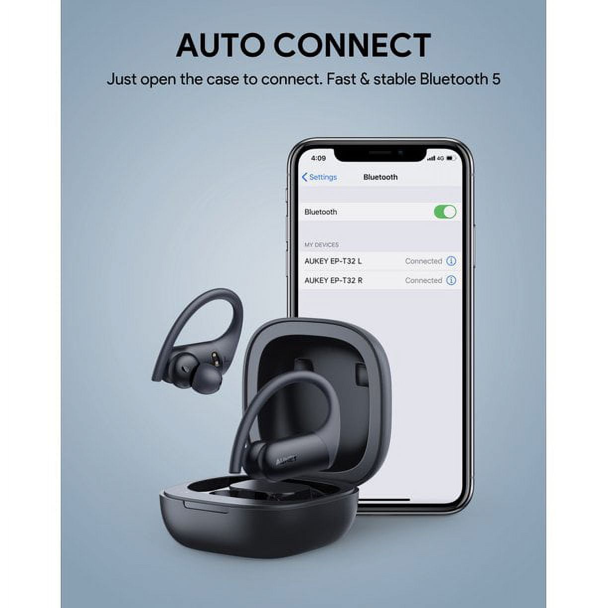 Aukey true wireless earbuds sport sale