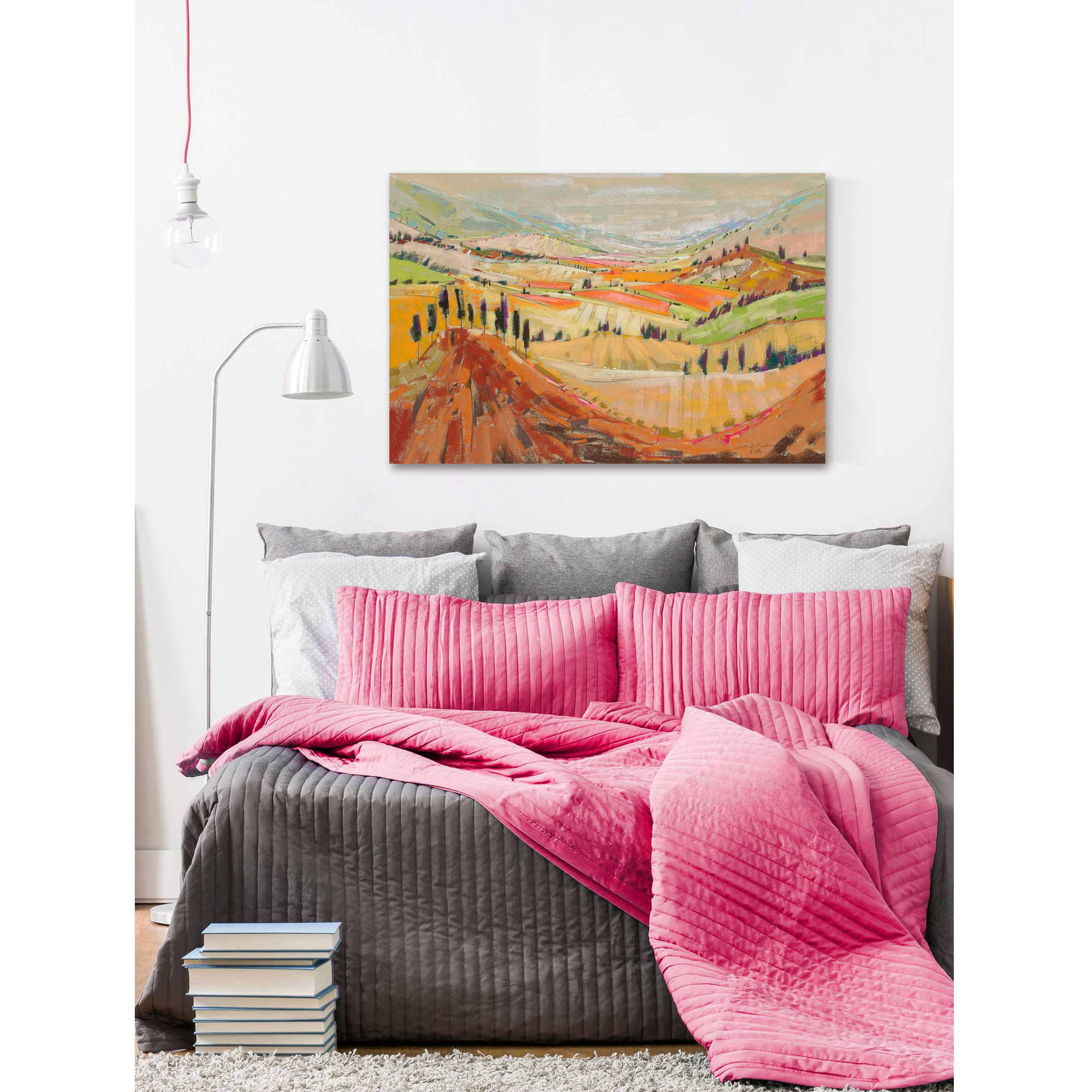 "Tuscany XI" Painting Print on Wrapped Canvas