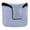 Pastel Blue, variant on Haosy Sage Green Golf Mallet Putter Cover Strong Magnetic Leather Golf Club Headcover Closure