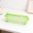 thumbnail image 1 of Estuche de malla transparente para lápices – Bolsa portátil para lápices para exámenes, organizador de papelería de gran capacidad para bolígrafos y útiles escolares, estuche transparente para uso e, 1 of 6