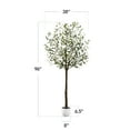 thumbnail image 3 of Best Choice Products 8Ft Artificial Olive Tree, Lifelike Faux Tree, Home Accent Decor w/ Planter Pot, Realistic Trunk, 3 of 10