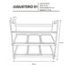 thumbnail image 3 of Juguetero Librero Organizador Infantil de MDF Natural Con 6 Charolas DECOMOBIL JUGUETERO, 3 of 5
