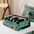 thumbnail image 5 of Erosebridal Cartoon Camper Car Zipper Twin Comforter Sets with Fitted Sheet and 2 Pillowcases, Rustic Farmhouse Zipper Bedding Set, Turqoise, 5 of 7