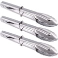 thumbnail image 1 of LAICAIW Mini Stainless Steel Serving Tongs Small Tongs for Serving Food Cooking Salad Grilling (7-Inch 3 Pieces), 1 of 5